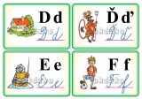 Procvičovací karty - abeceda nakladatelství Kupka