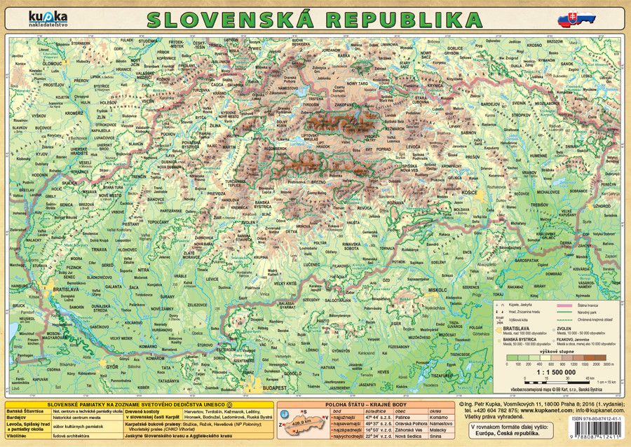Slovenská republika (A4) nakladatelství Kupka